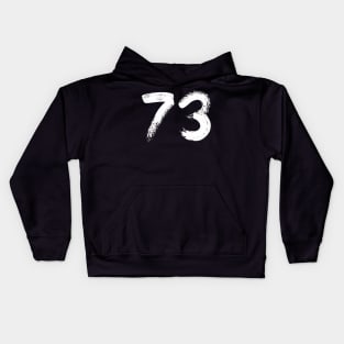 Number 73 Kids Hoodie